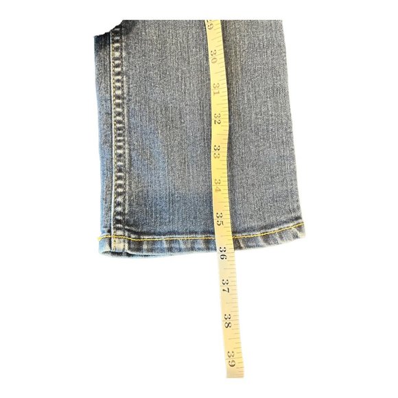 Abercrombie Kids Straight Leg Blue Wash Stretch Denim Jeans Boys Size 11/12 - Picture 9 of 10